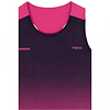 Camiseta Nox Pro Morado Rosa Degradado Mujer