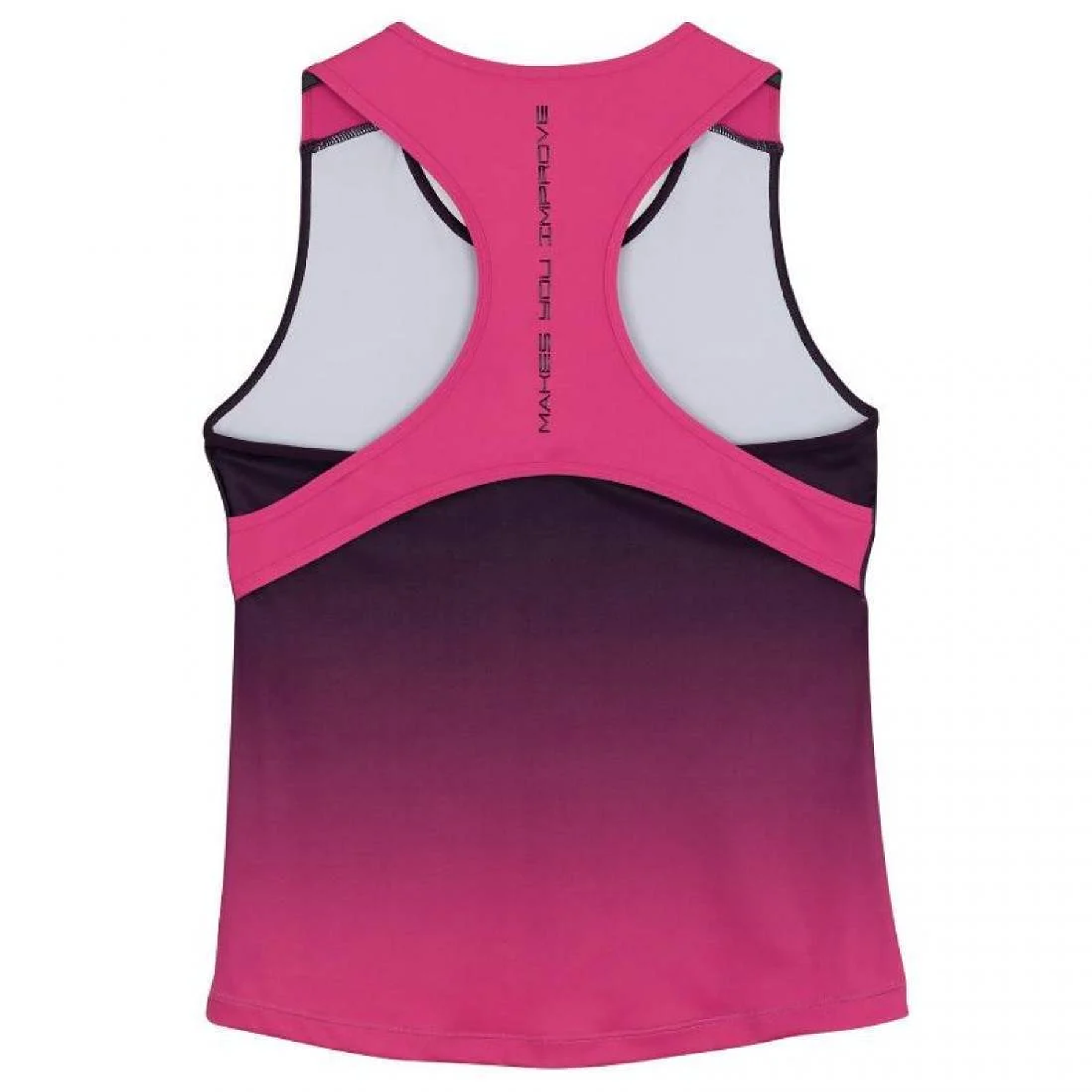 Camiseta Nox Pro Morado Rosa Degradado Mujer