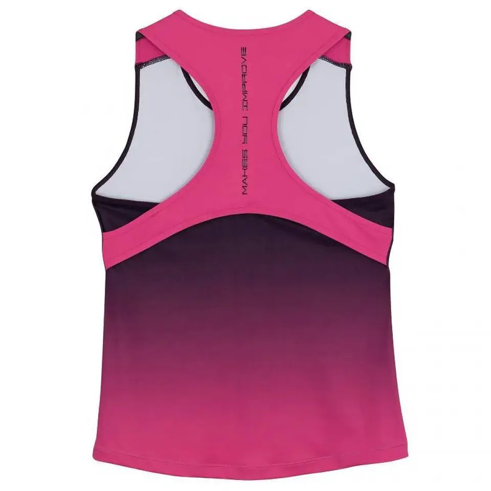 Camiseta Nox Pro Morado Rosa Degradado Mujer 5