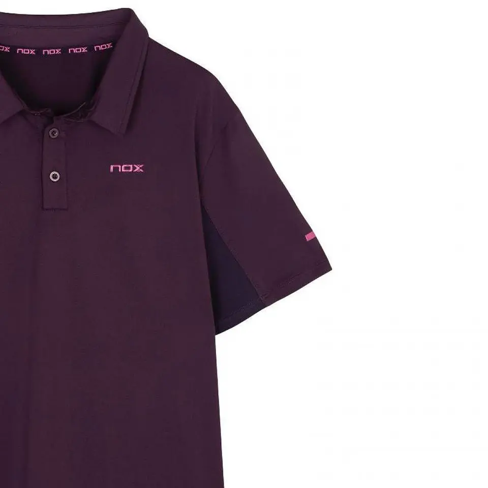 Polo Nox Pro Morado Oscuro 5