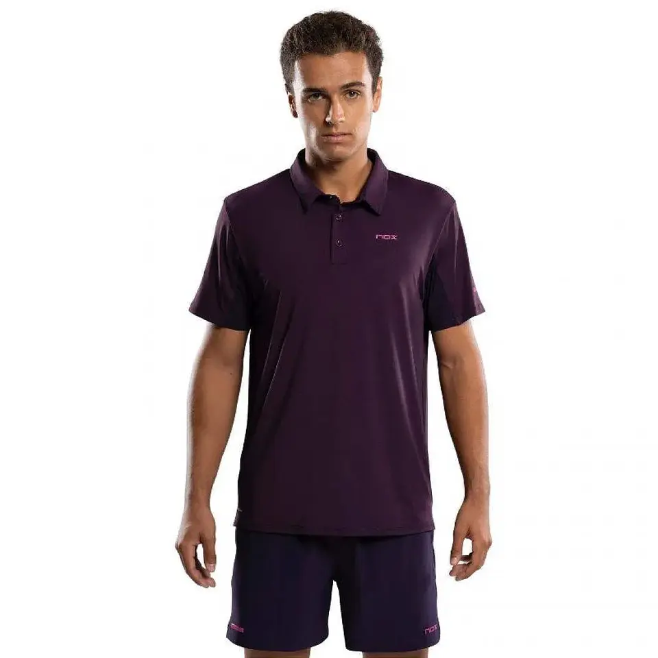 Polo Nox Pro Morado Oscuro 2