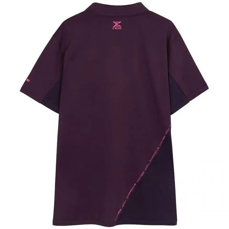 Polo Nox Pro Morado Oscuro 3