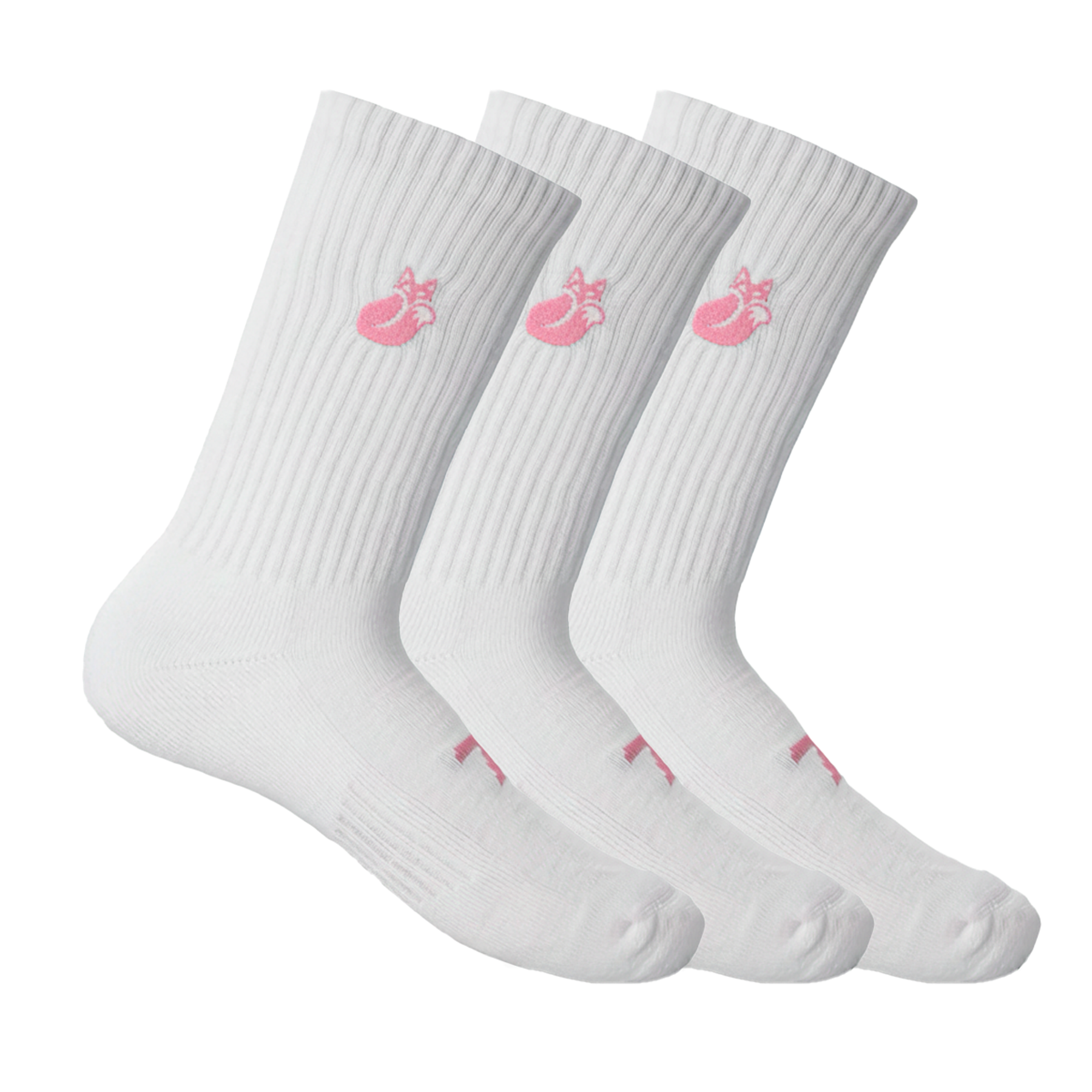 Calcetin Comfort colors pack X3 Tilki Lehinde White Pink M25W