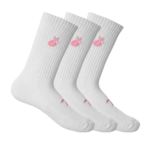Calcetin Comfort colors pack X3 Tilki Lehinde White Pink M25W