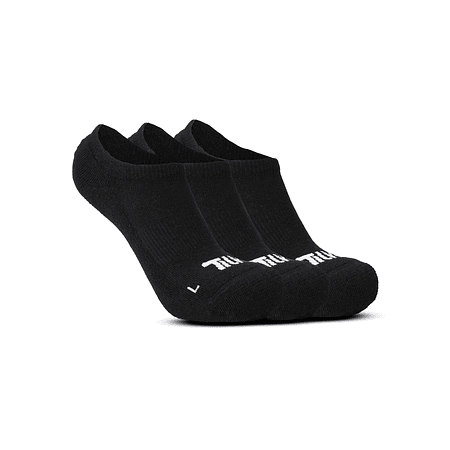 Calcetin Invisible Pack X3 Tilki Lehinde Black White M25W