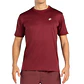 Polera bullpadel Alder Vino Burdeo - Miniatura 1