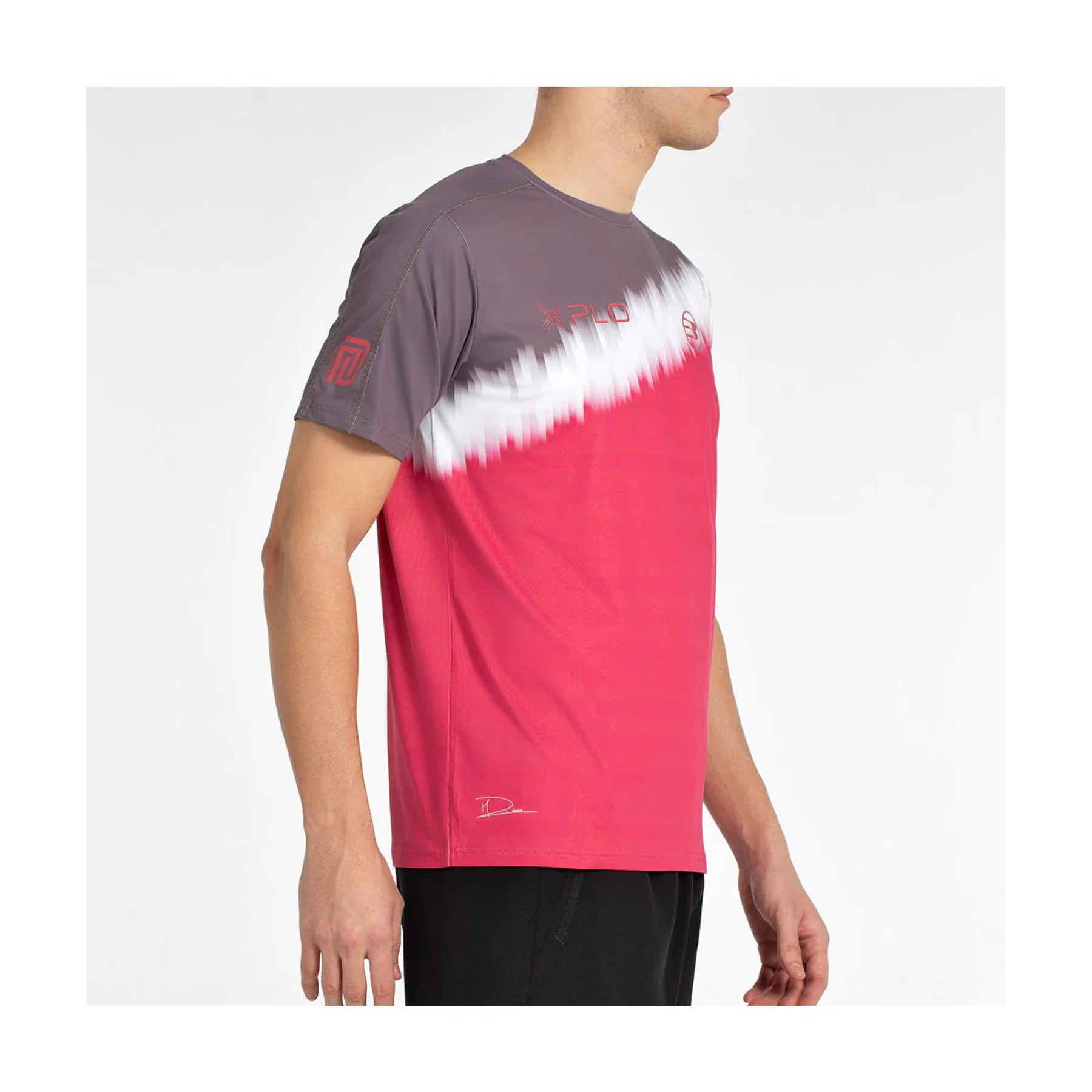 Camiseta Bullpadel Di nenno 25 Hibisco