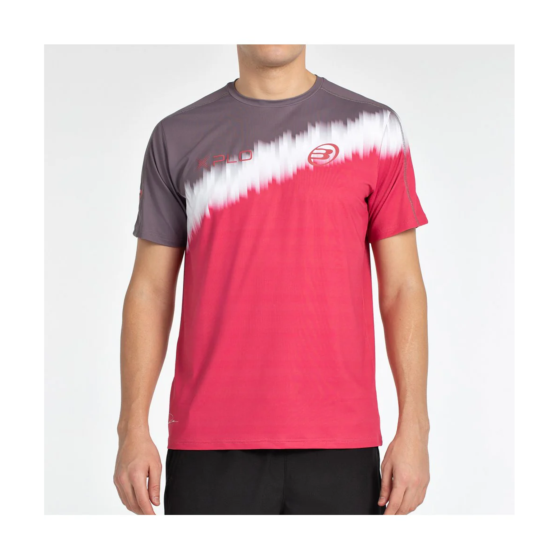 Camiseta Bullpadel Di nenno 25 Hibisco