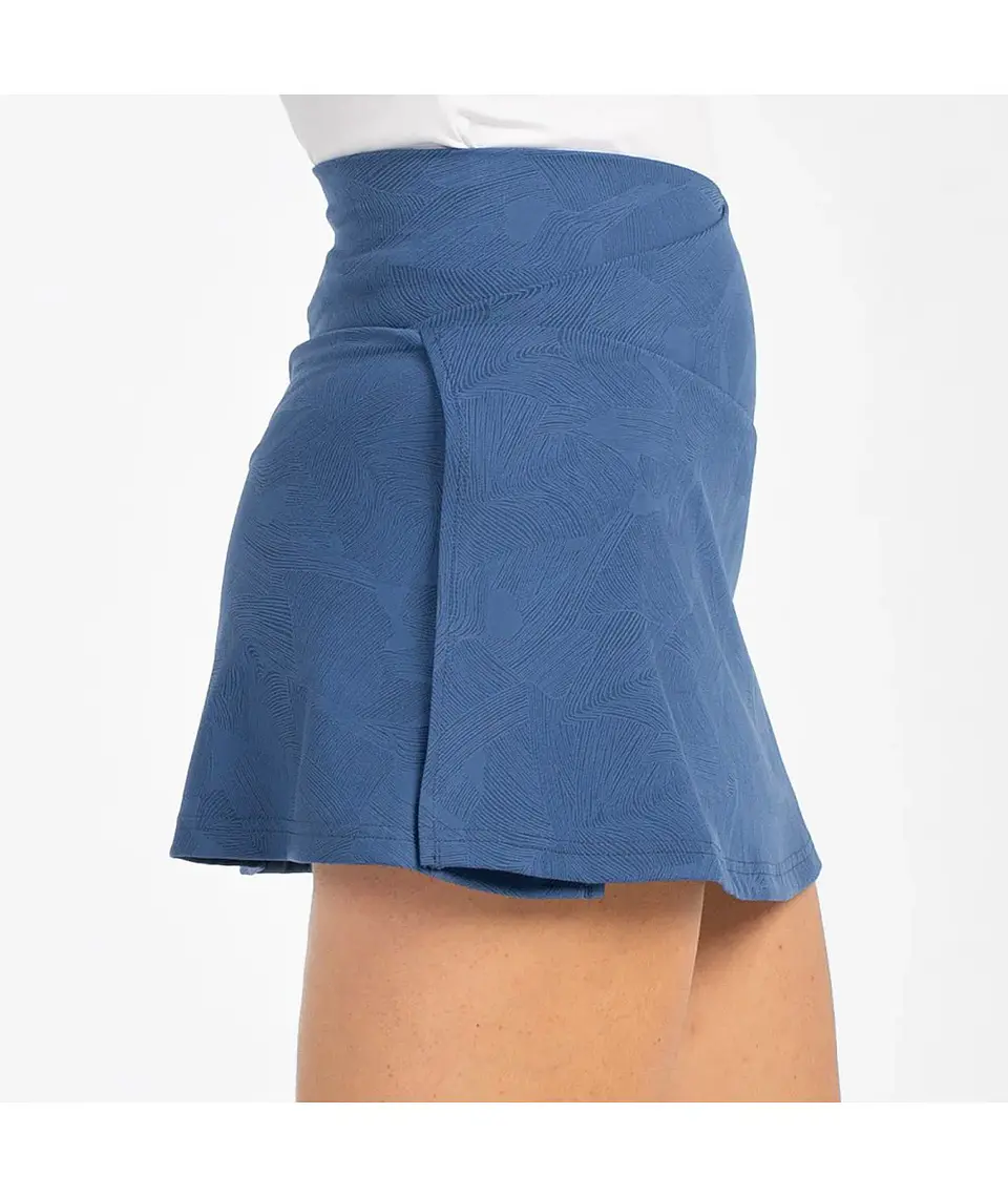 Falda Bullpadel Castula Azul Sombra 5