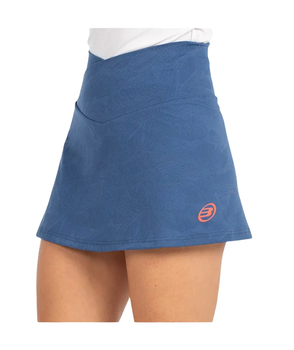 Falda Bullpadel Castula Azul Sombra 2