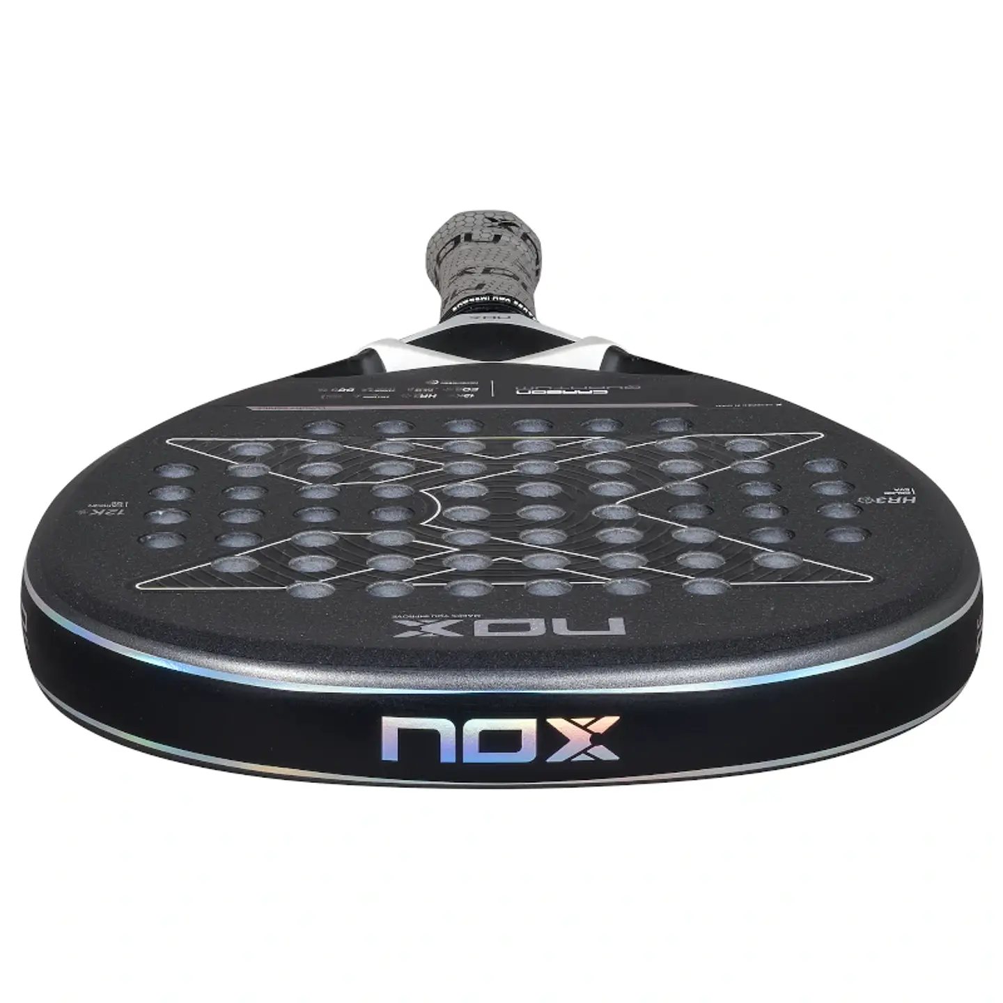 Pala de pádel Nox Quantum 12K Carbon 2025 4