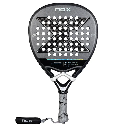 Pala de pádel Nox Quantum 12K Carbon 2025