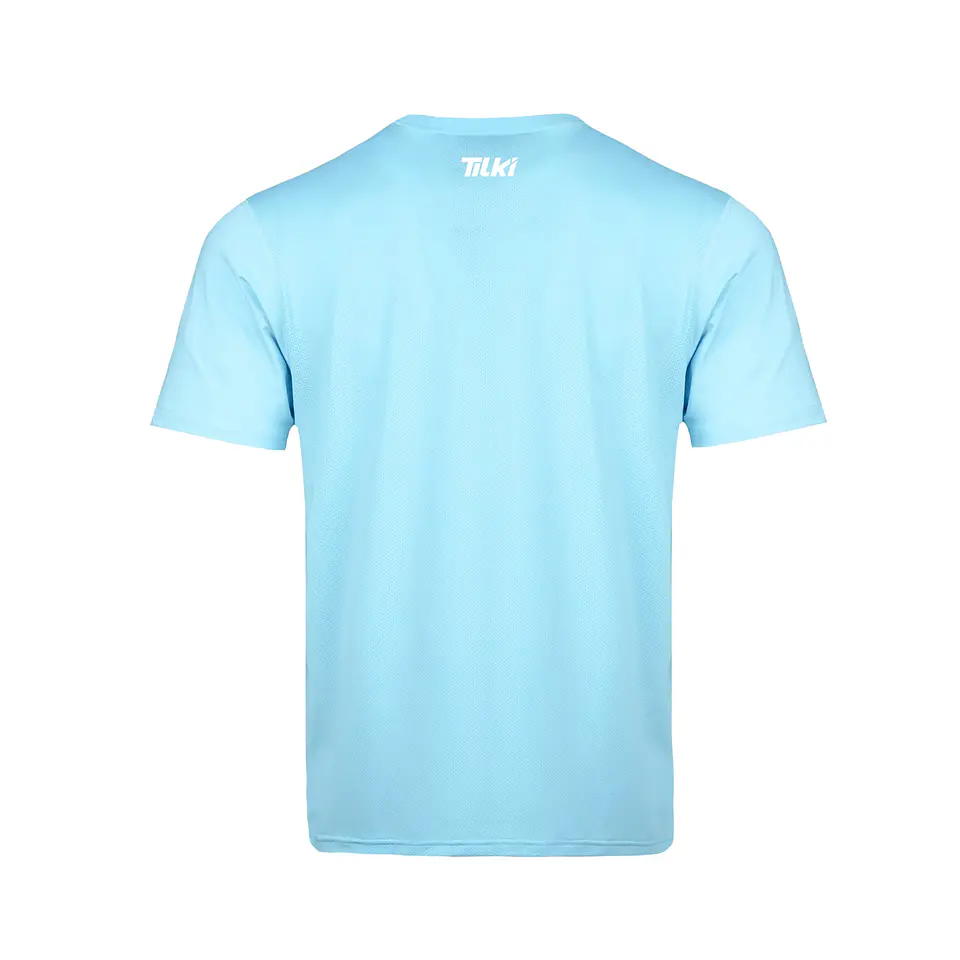 Polera M/C Polyester Pro Kids Tilki Lehinde Light Blue M25S 2