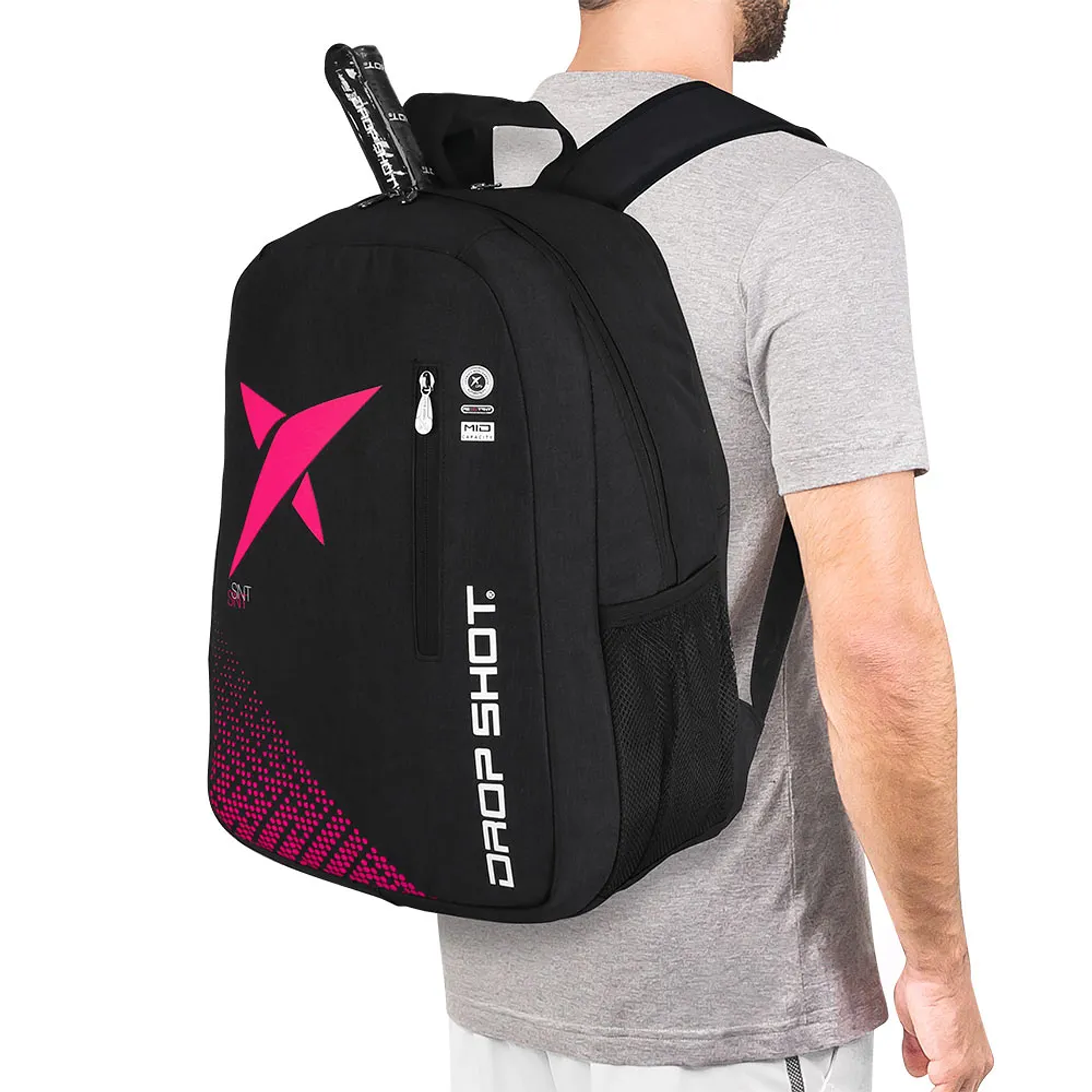 Drop Shot Mochila Essential Fucsia 22
