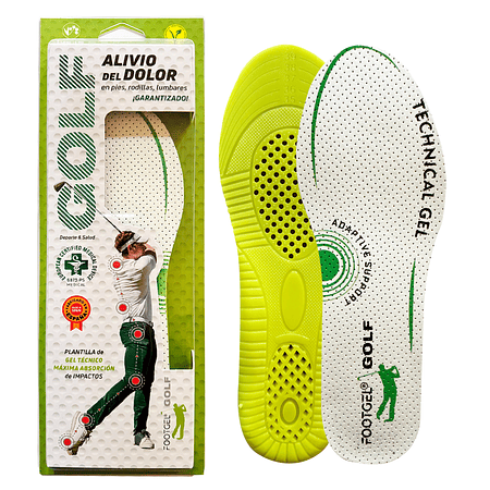 Plantilla Footgel Golf