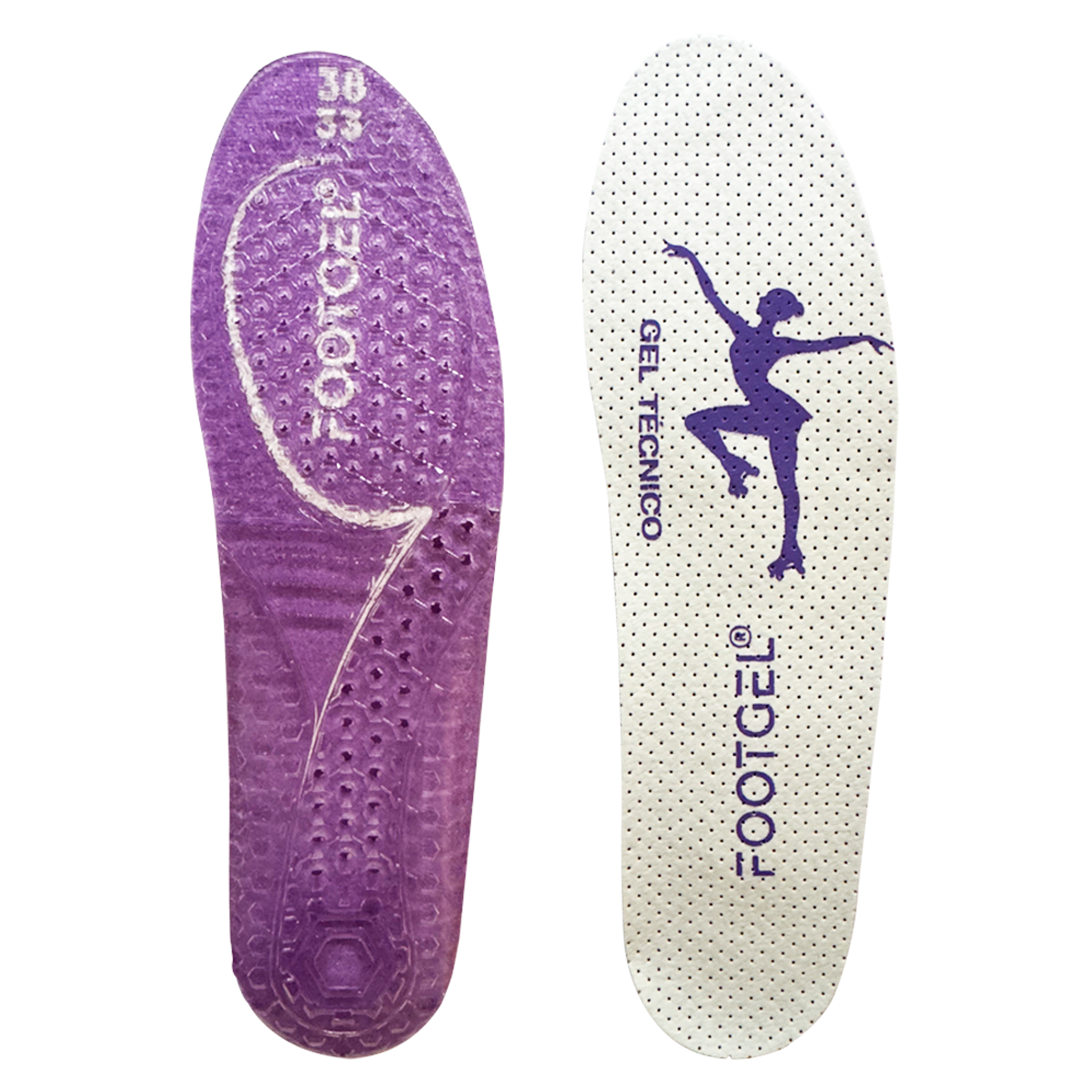 Plantilla Footgel Patinaje Artistico