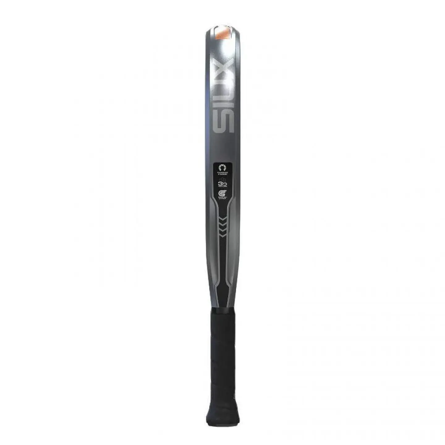 Pala de pádel Siux Pegasus Pro Gris Orange Alex Chozas 2026 3