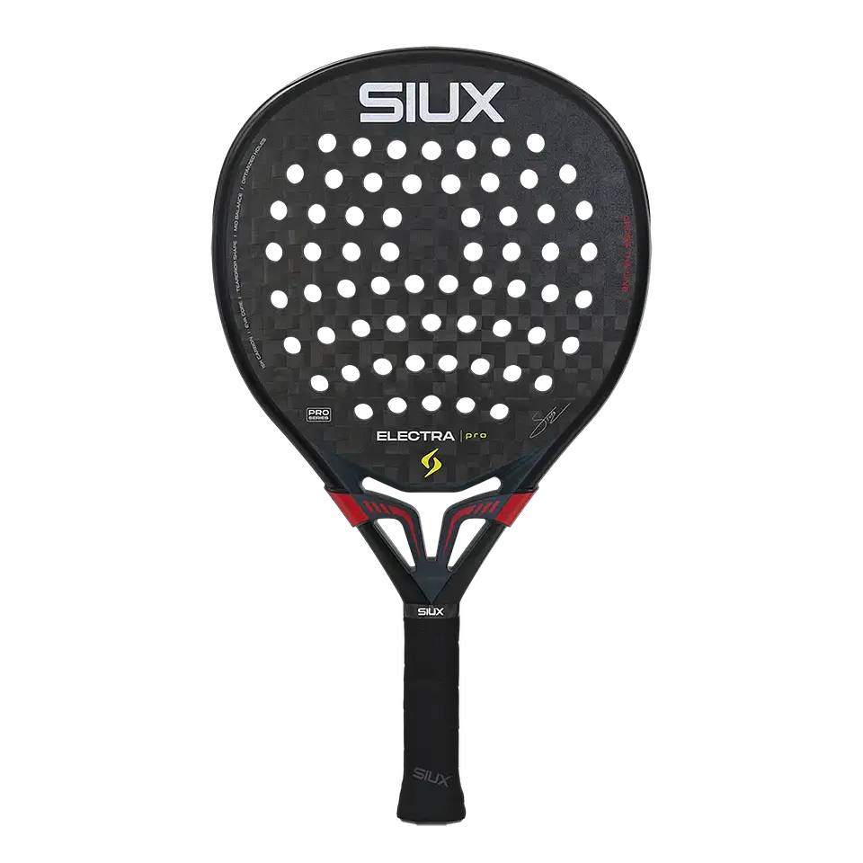 Pala de pádel Siux Stupa Electra Pro Negro Rojo 2026 1
