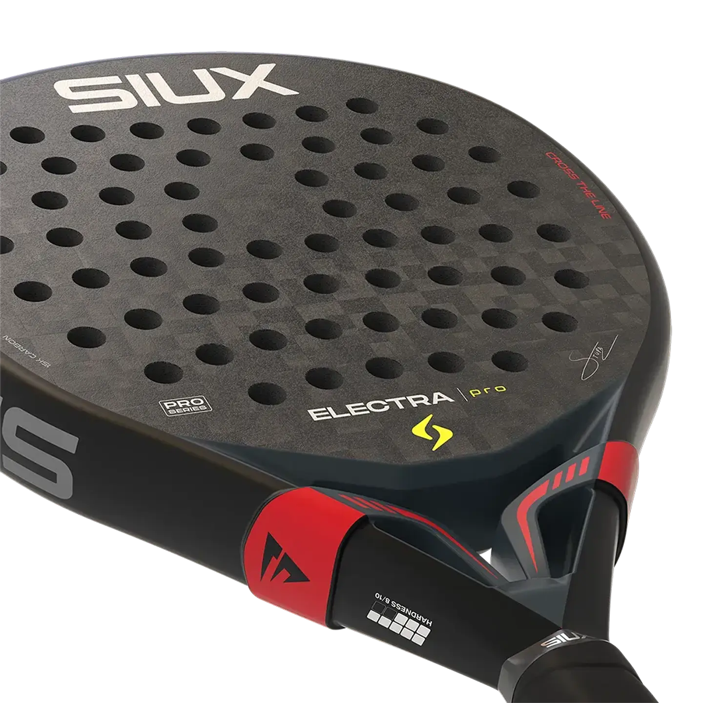 Pala de pádel Siux Stupa Electra Pro Negro Rojo 2026 6