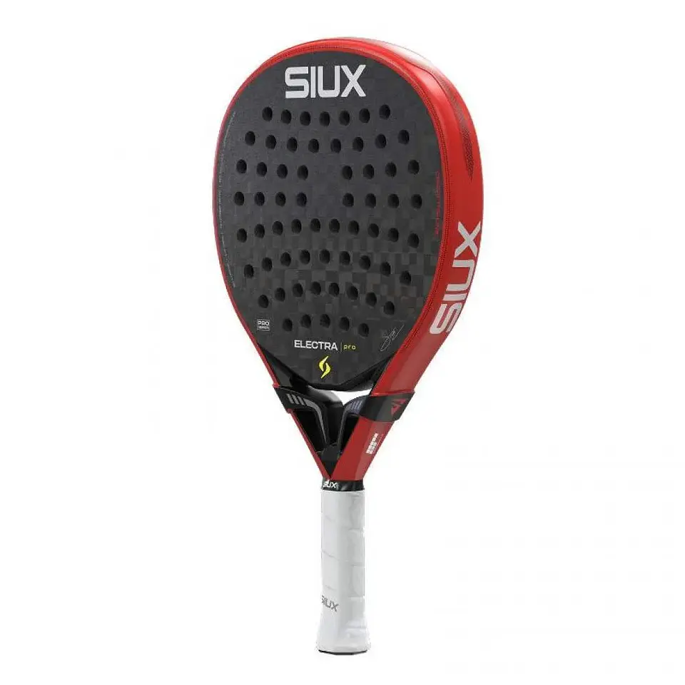 Pala de pádel Siux Stupa Electra Pro Rojo Negro 2026 4