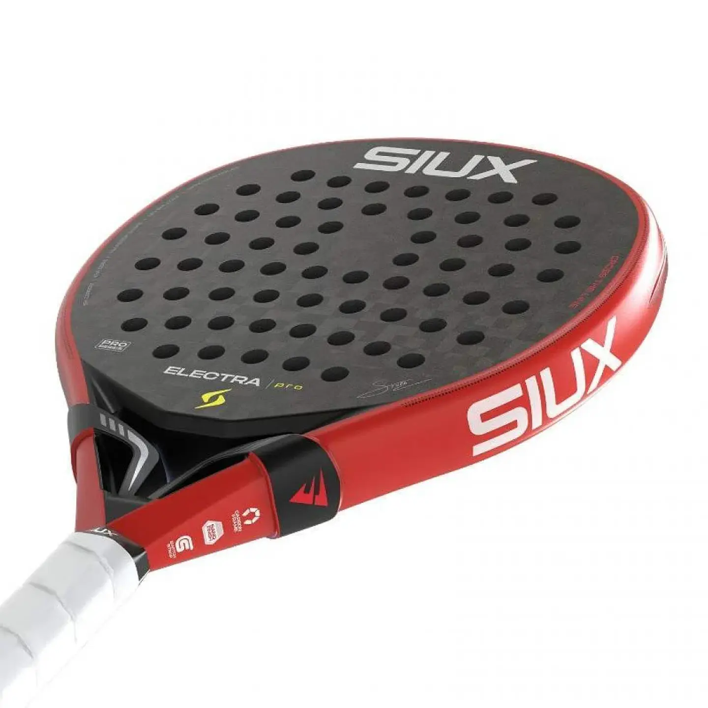 Pala de pádel Siux Stupa Electra Pro Rojo Negro 2026 7