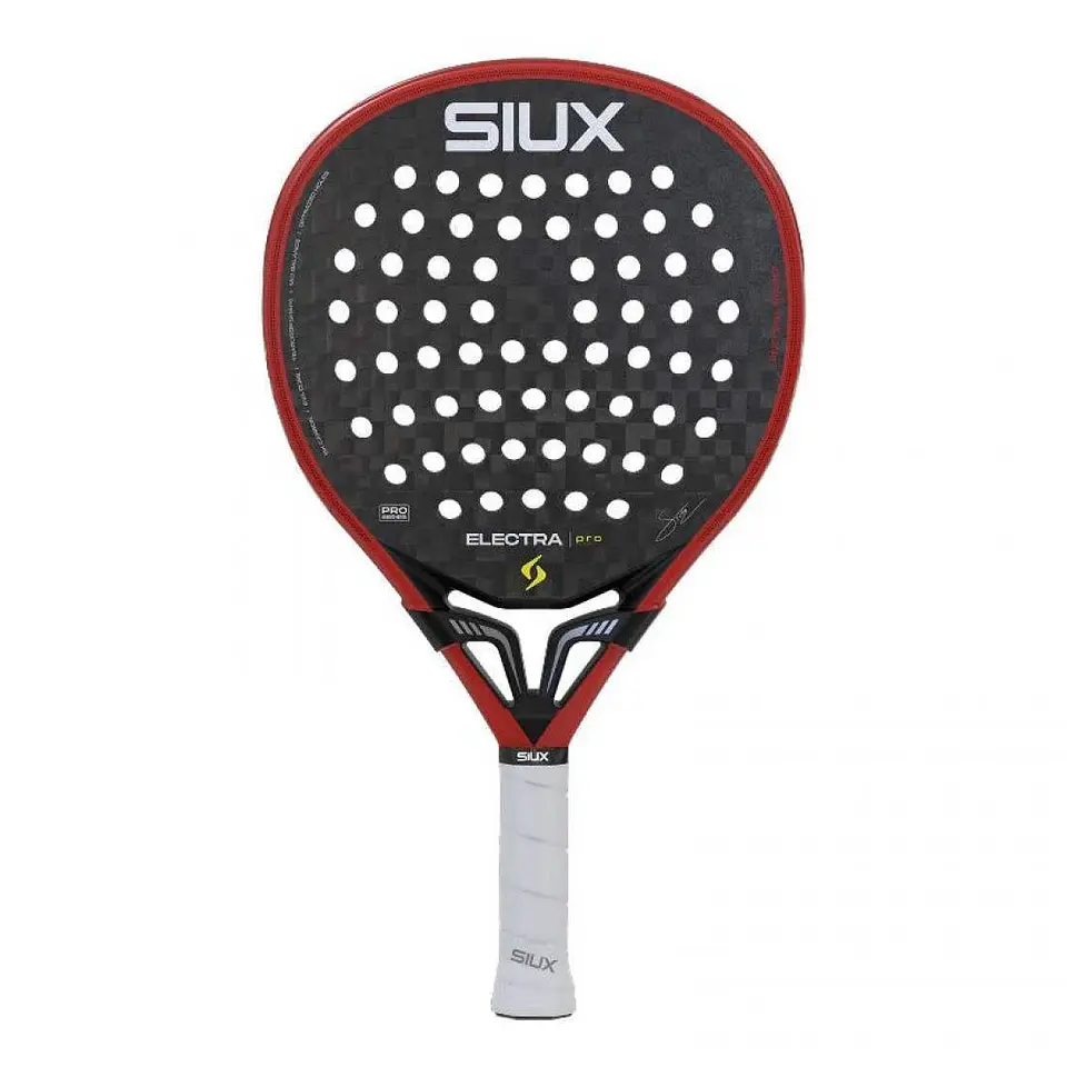 Pala de pádel Siux Stupa Electra Pro Rojo Negro 2026 1