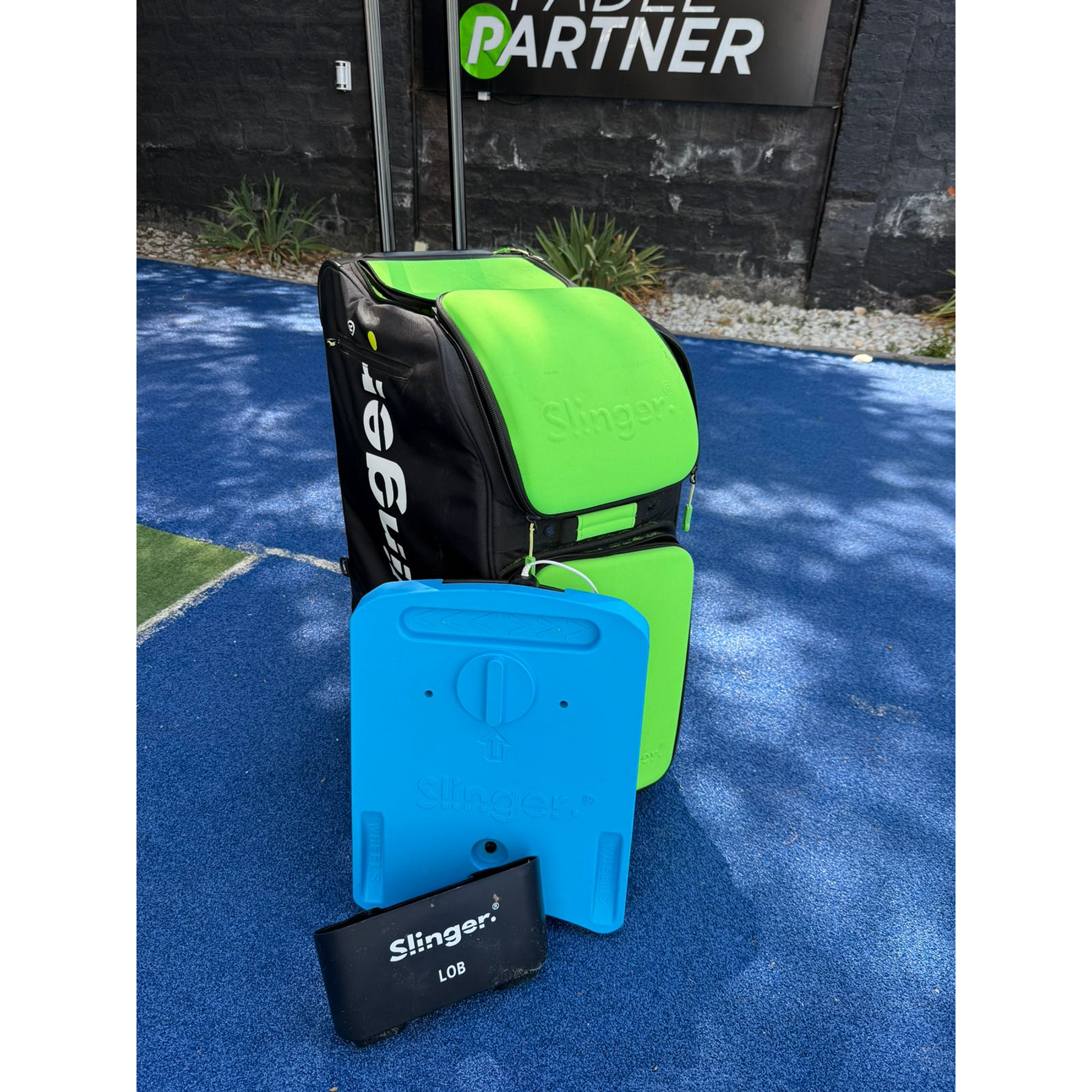 Maquina Lanza Pelotas SlingerBag Padel (Semi-nueva)