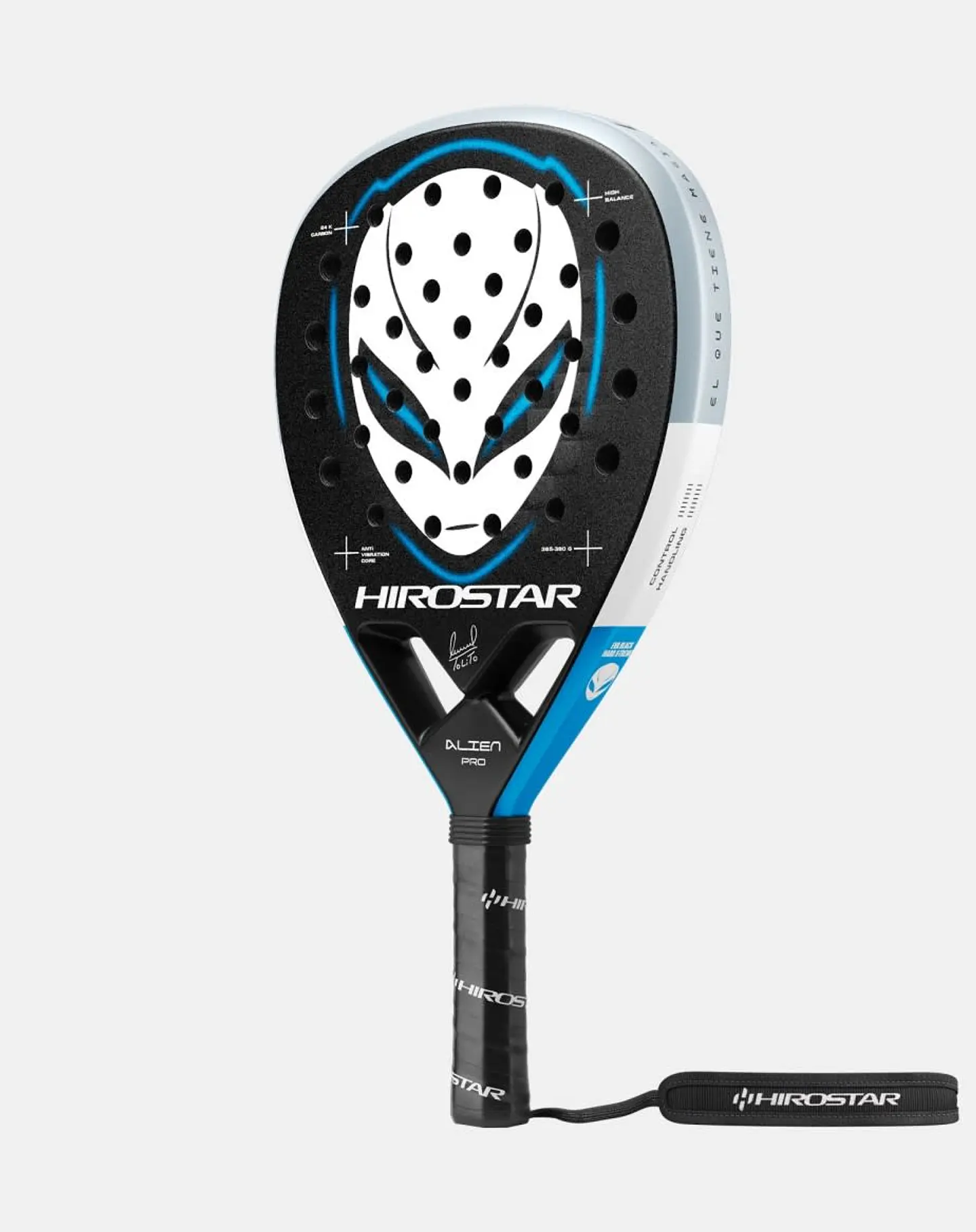 Pala de pádel Hirostar Alien Pro Tolito Aguirre 2026 3