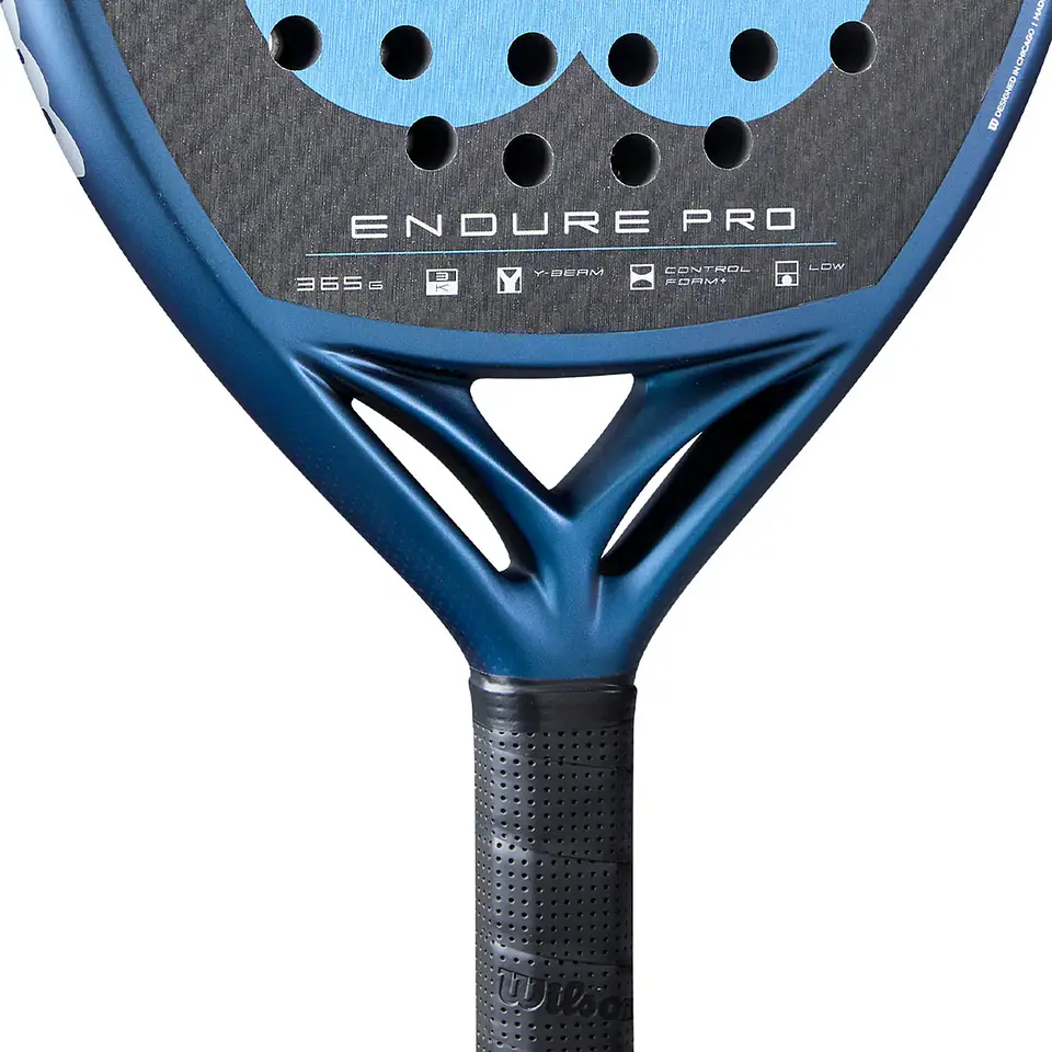 Pala de pádel Wilson Endure Pro V1 Azul Momo González 2026 6