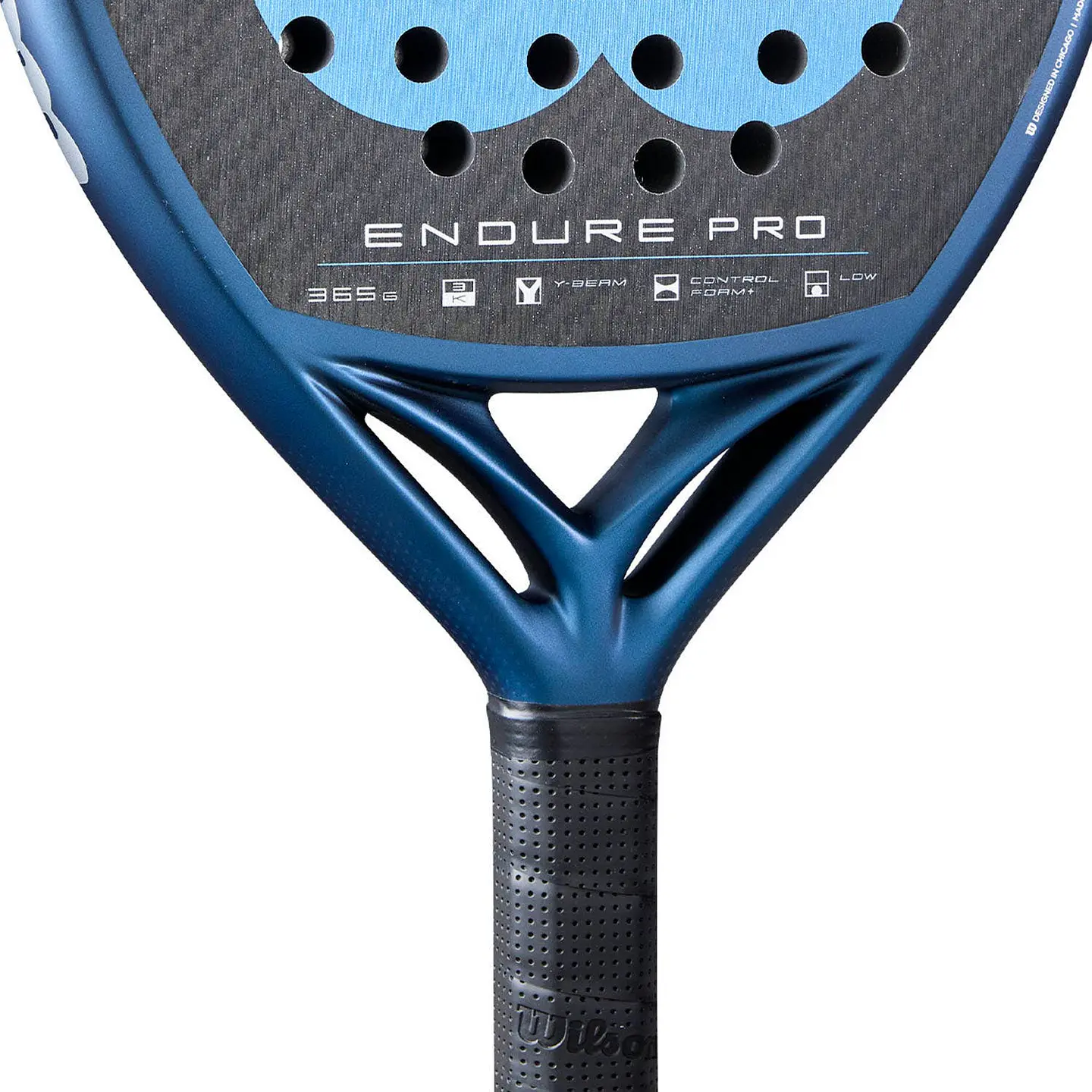 Pala de pádel Wilson Endure Pro V1 Azul Momo González 2026 7