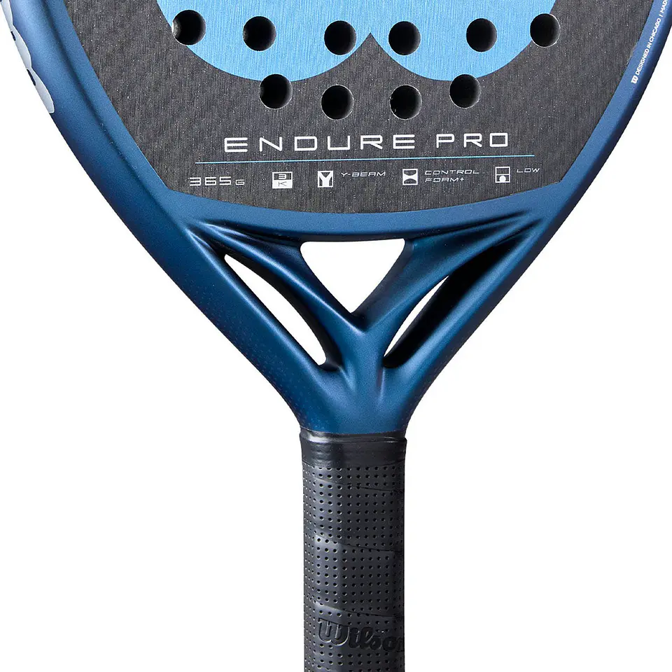 Pala de pádel Wilson Endure Pro V1 Azul Momo González 2026 7