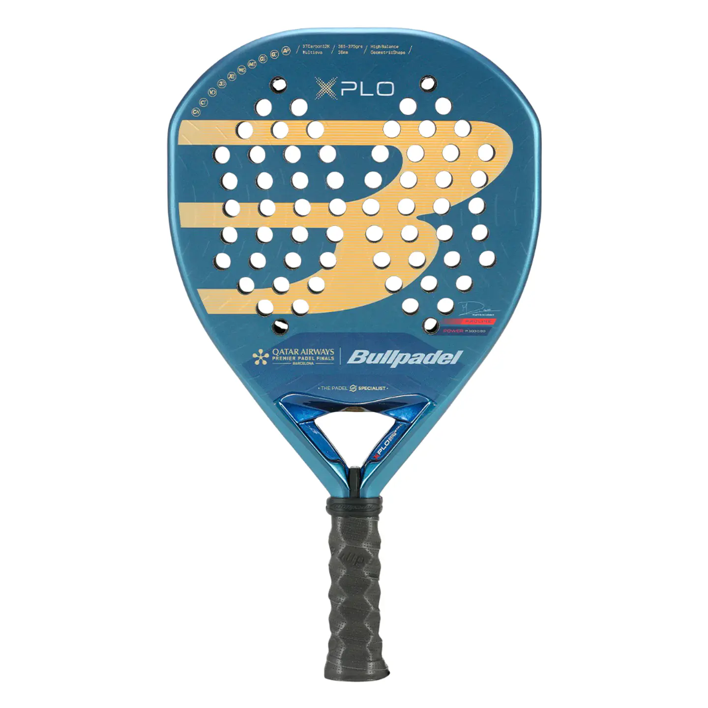 Pala de pádel Bullpadel XPLO LTD Tour Final Martín Di Nenno 2024 1