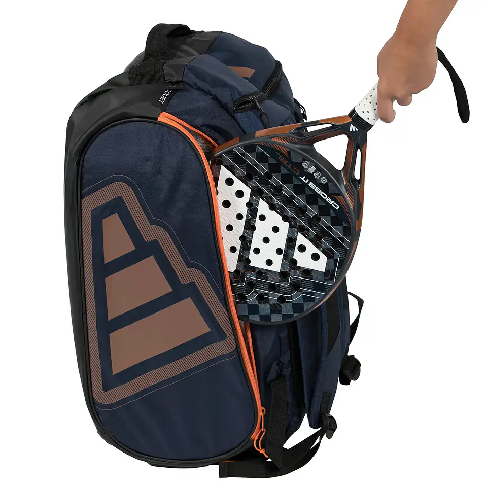 Paletero de pádel Adidas Pro Tour Blue 2026 Blue Bronze 6