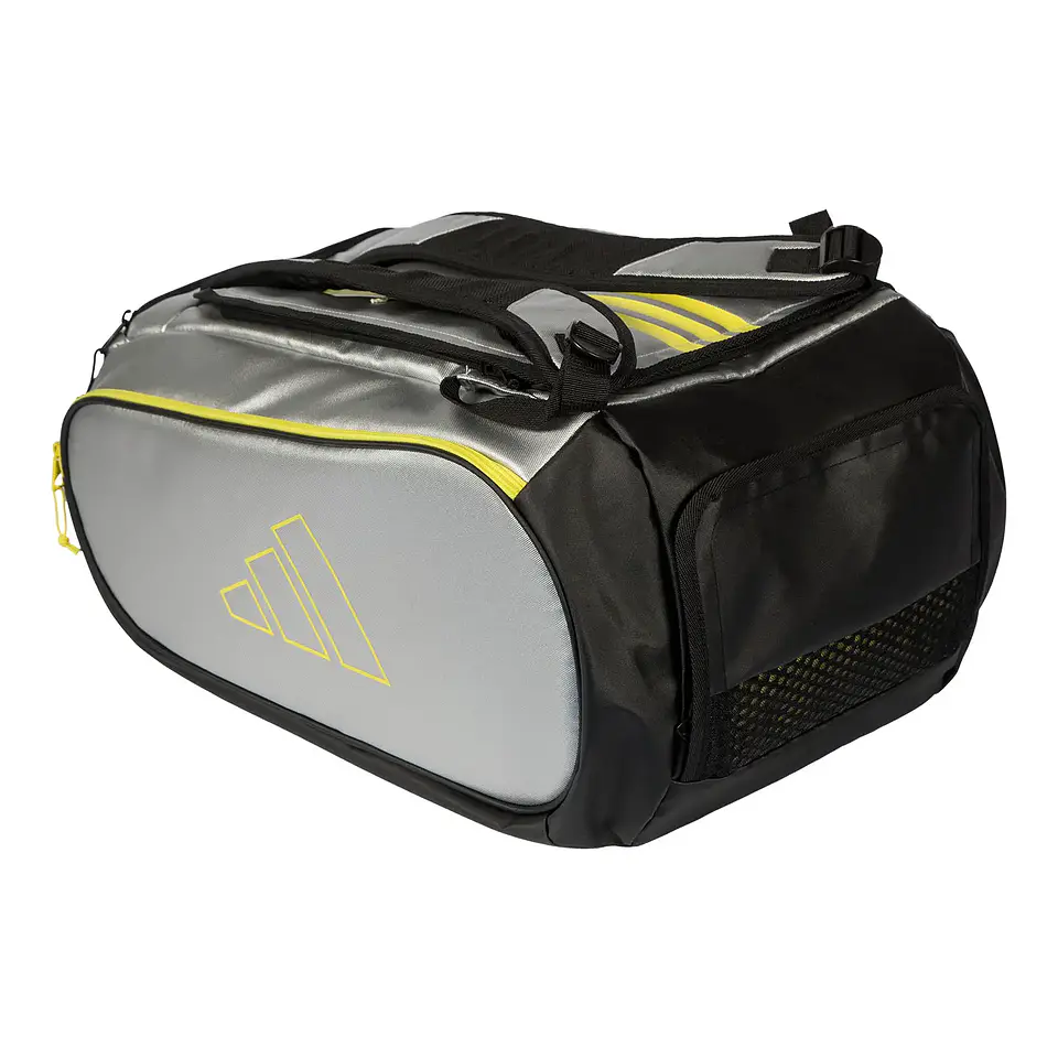 Paletero de pádel Adidas Tour Silver 2026 Silver/Lime 2