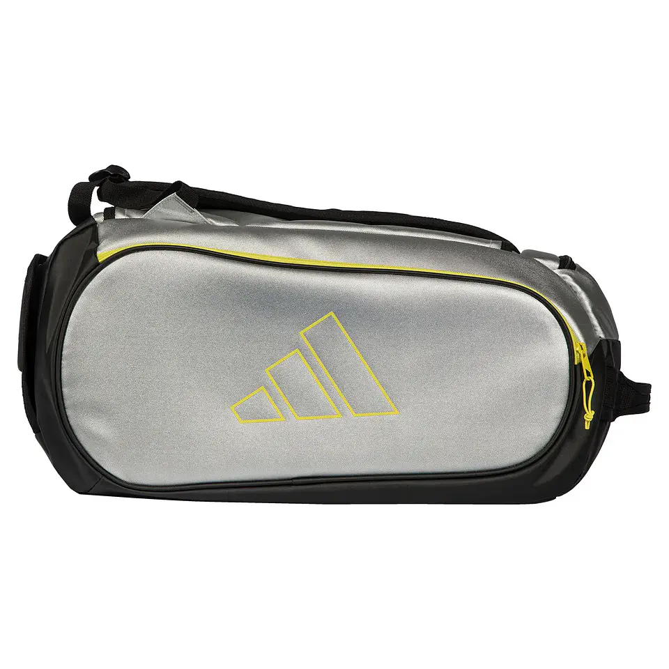Paletero de pádel Adidas Tour Silver 2026 Silver/Lime 1