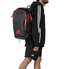 Adidas Mochila Multigame Black/Red 2026 Black/Red
