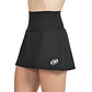 Bullpadel Falda Pasau Negro - Miniatura 2