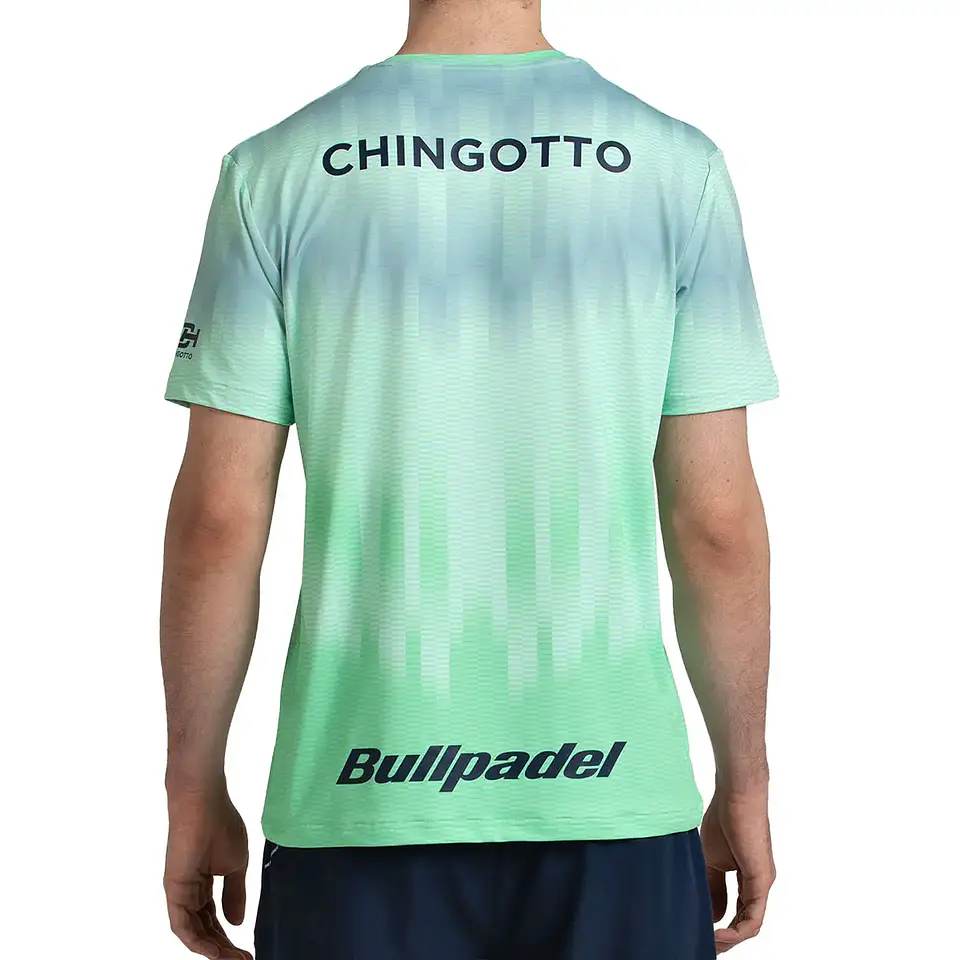 Bullpadel Polera Chingotto 26V Verde Acido 4