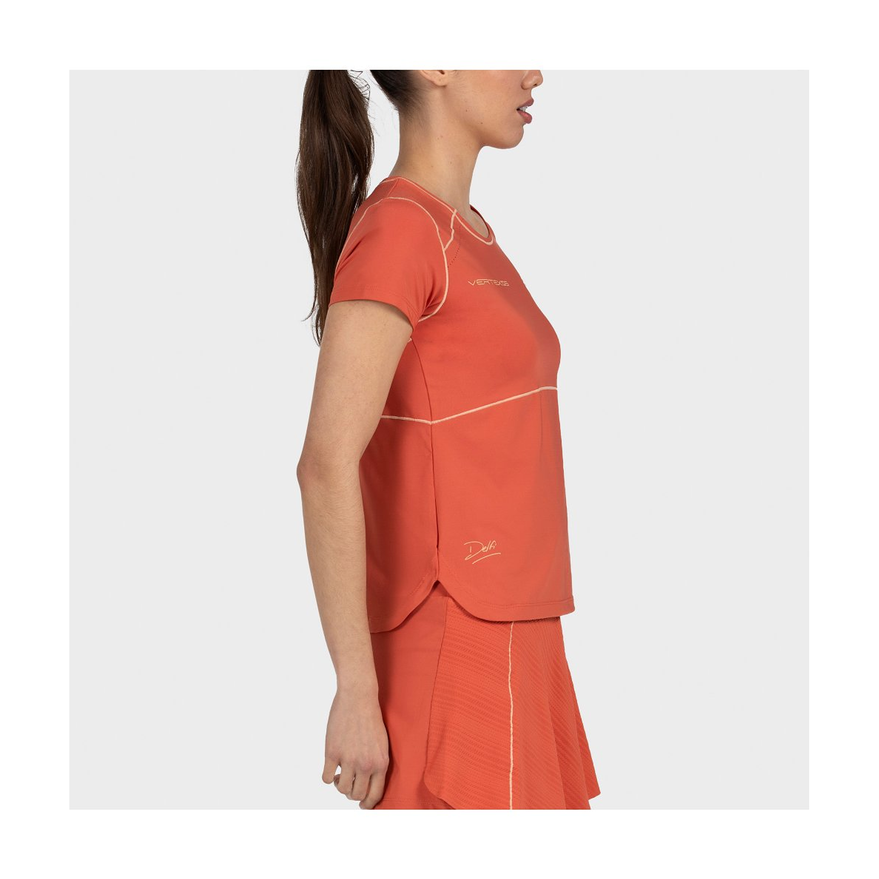 Bullpadel Camiseta Delfi 26V Pomelo