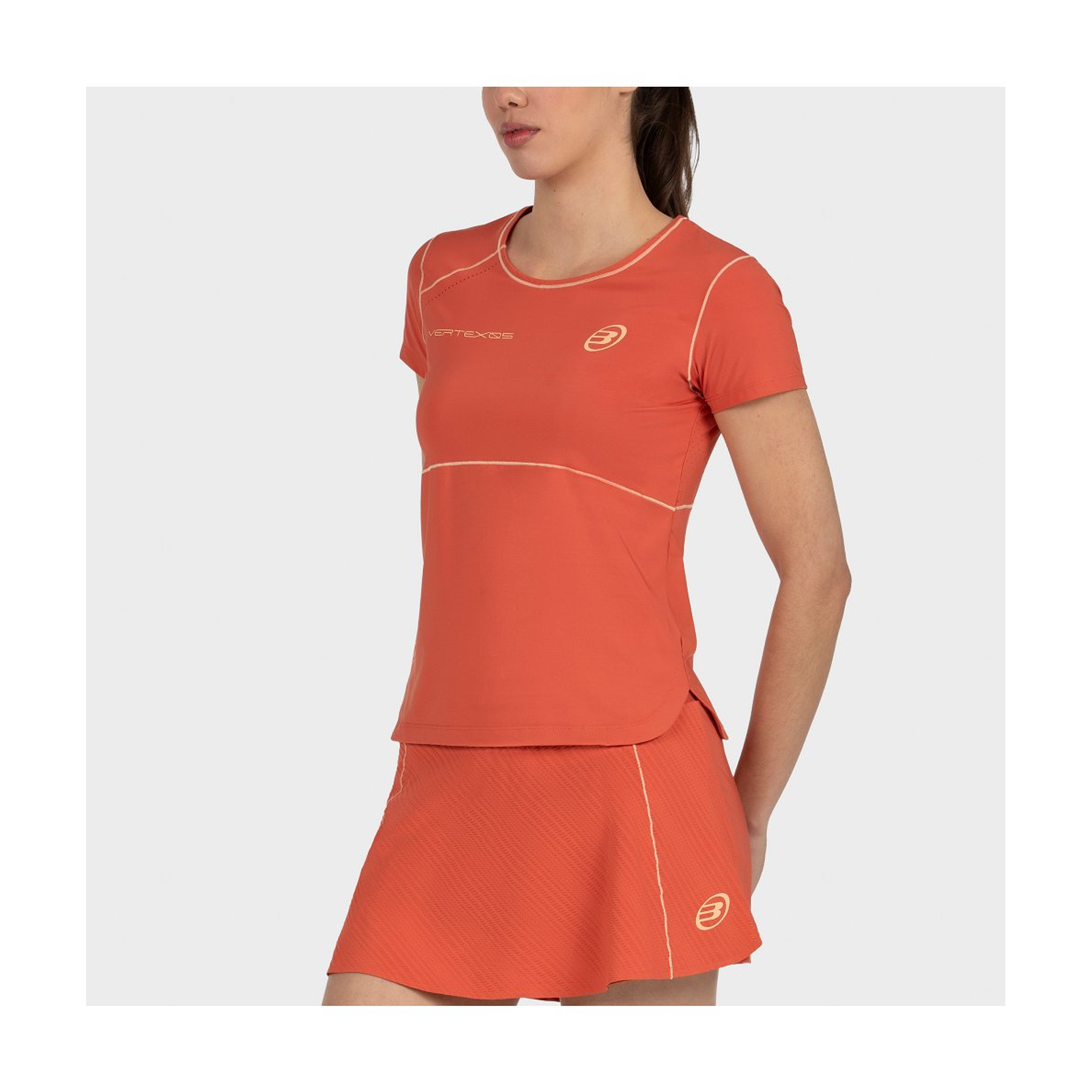 Bullpadel Camiseta Delfi 26V Pomelo