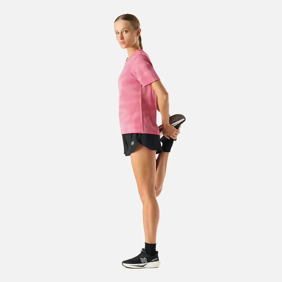 Vulcano polera hombre Built To Move Pro T-Shirt Rosado 3