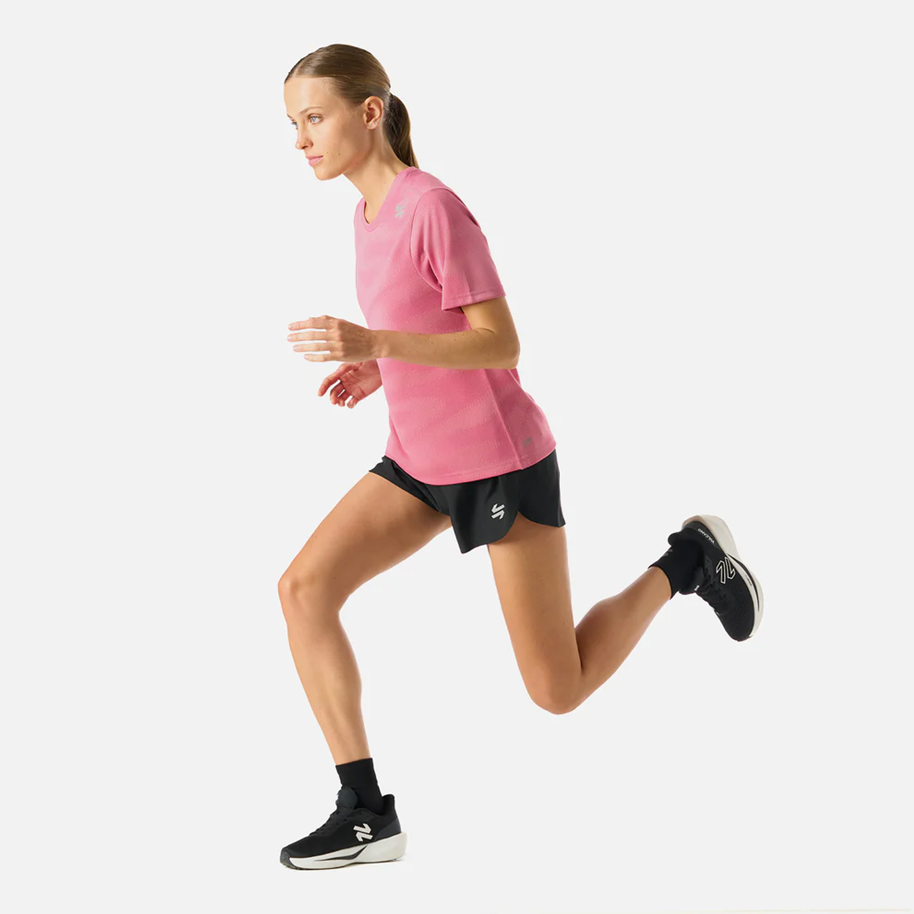 Vulcano polera hombre Built To Move Pro T-Shirt Rosado