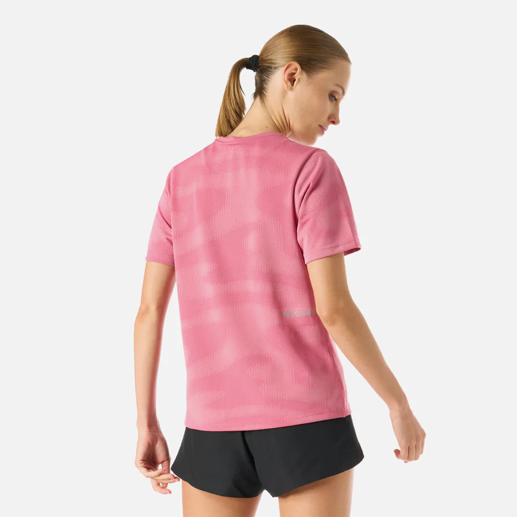 Vulcano polera hombre Built To Move Pro T-Shirt Rosado