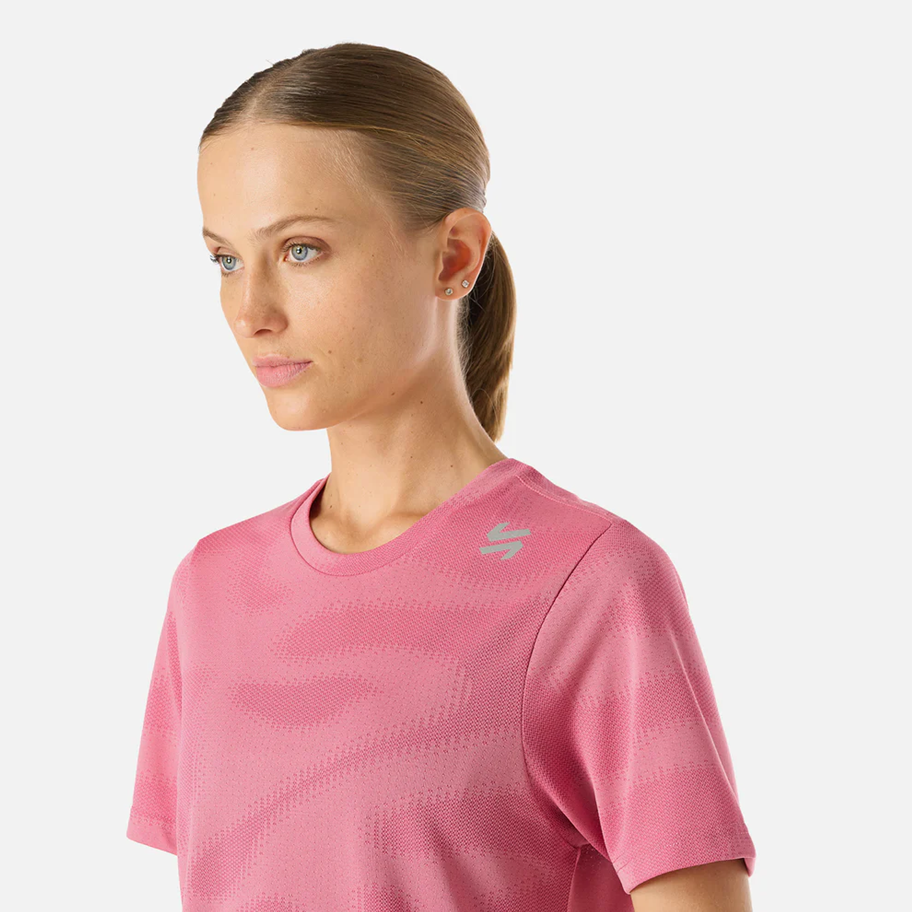 Vulcano polera hombre Built To Move Pro T-Shirt Rosado