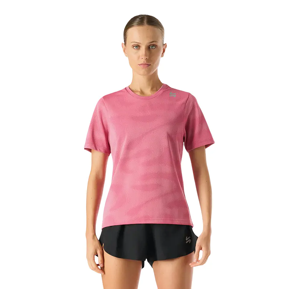 Vulcano polera hombre Built To Move Pro T-Shirt Rosado 1