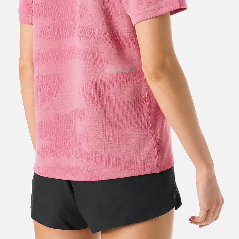 Vulcano polera hombre Built To Move Pro T-Shirt Rosado 8