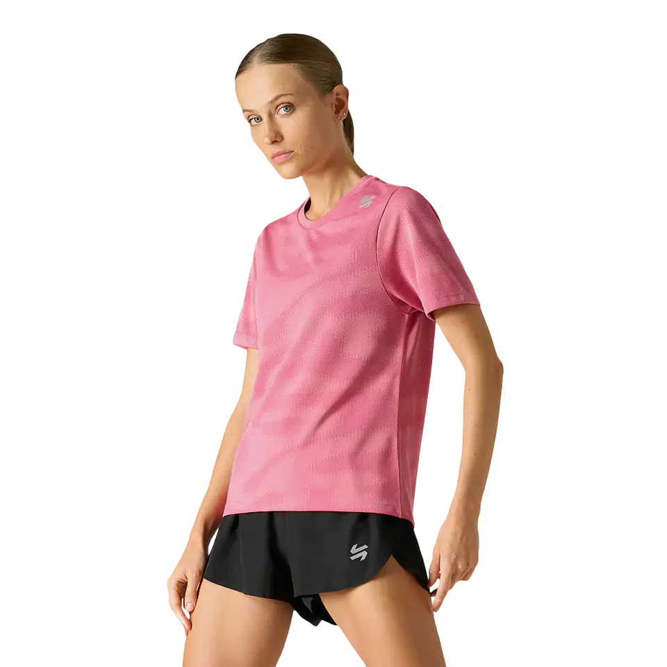 Vulcano polera hombre Built To Move Pro T-Shirt Rosado 2