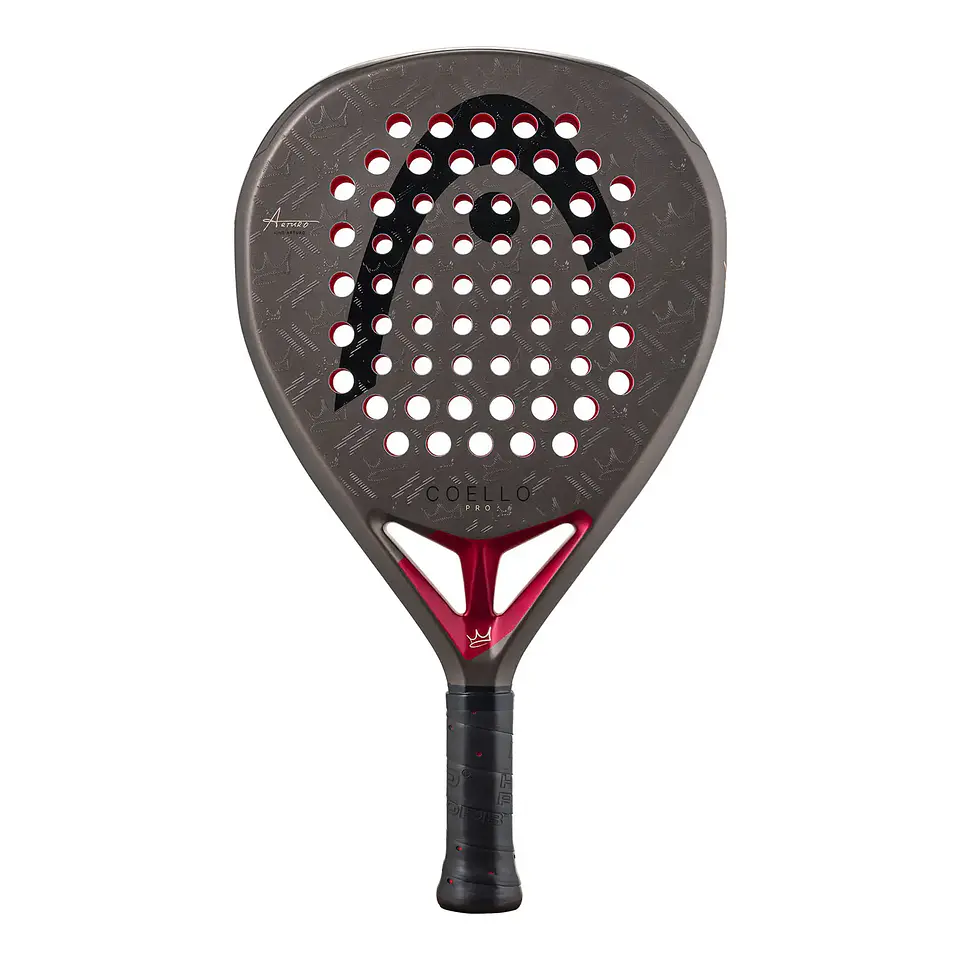 Pala de pádel Pala de Padel Head Coello Pro Negra Arturo Coello 2026 1