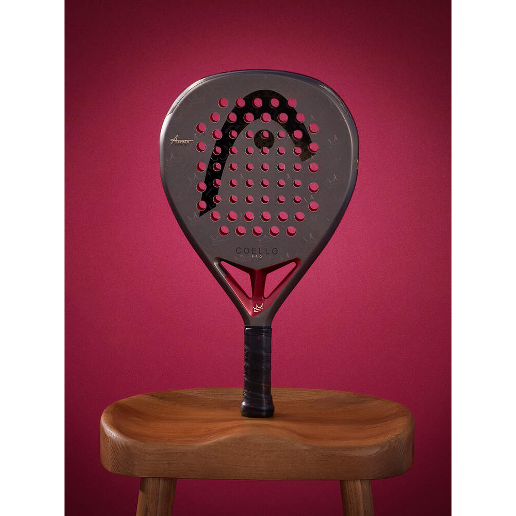 Pala de Padel Head Coello Pro 2026 Negra Arturo Coello