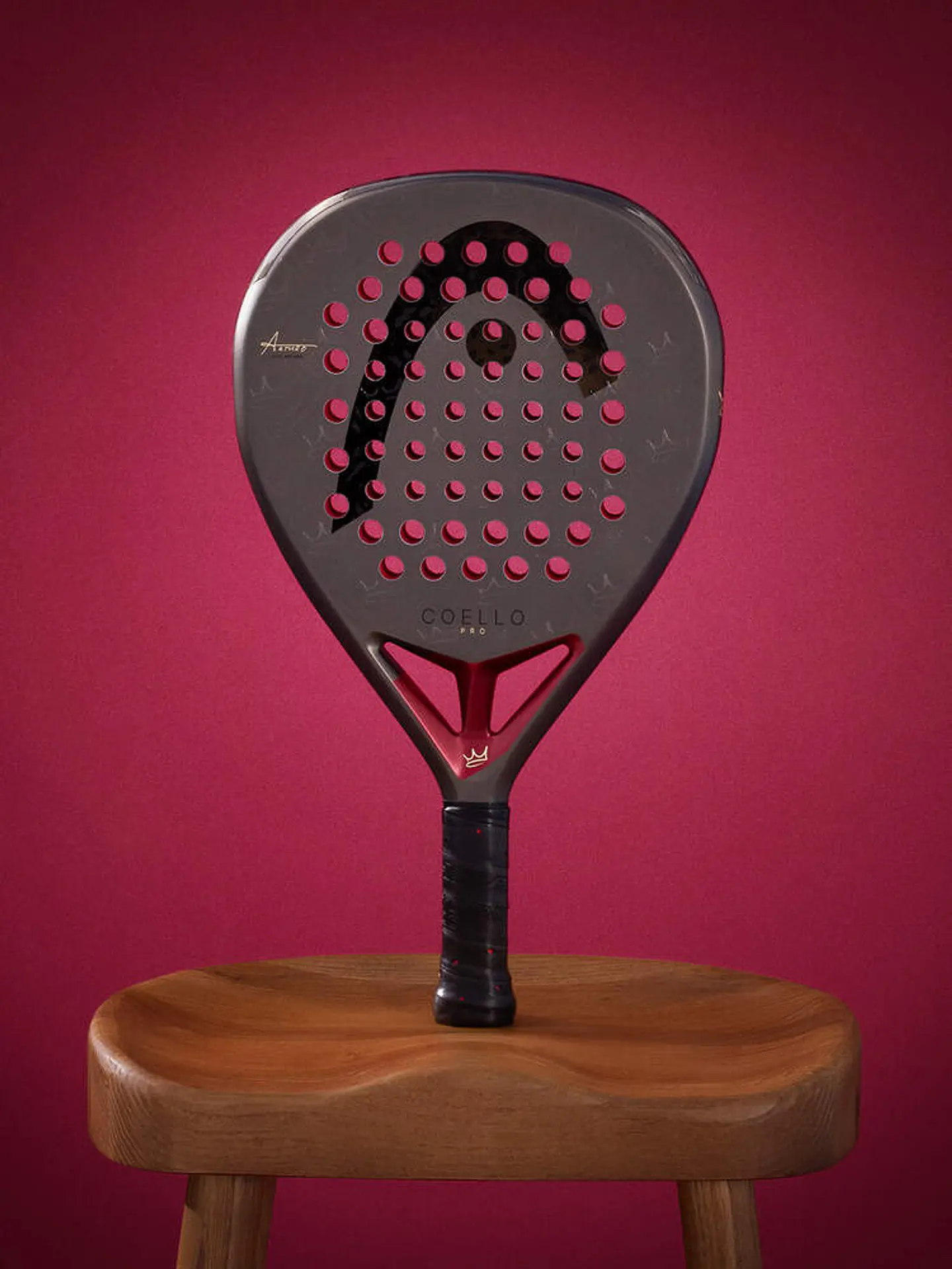 Pala de pádel Pala de Padel Head Coello Pro Negra Arturo Coello 2026 6